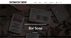Desktop Screenshot of craftsmansoapco.com